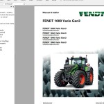 Fendt Tractor 22.3 GB PDF Diagrams, Operator & Workshop Manuals Updated 2022 French
