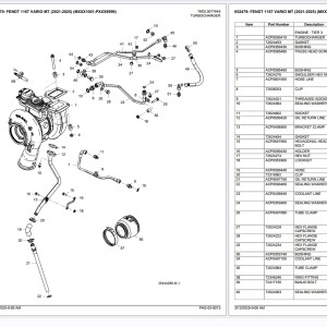 Fendt 1167 VARIO MT (2021-2025) (MXXX1001-PXXX9999) Part Catalog