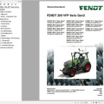 Fendt 200 VFP Vario Gen 3 Workshop Manual Diagram