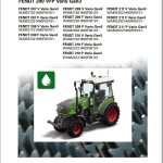 Fendt 200 VFP Vario Gen 3 Workshop Manual Diagram