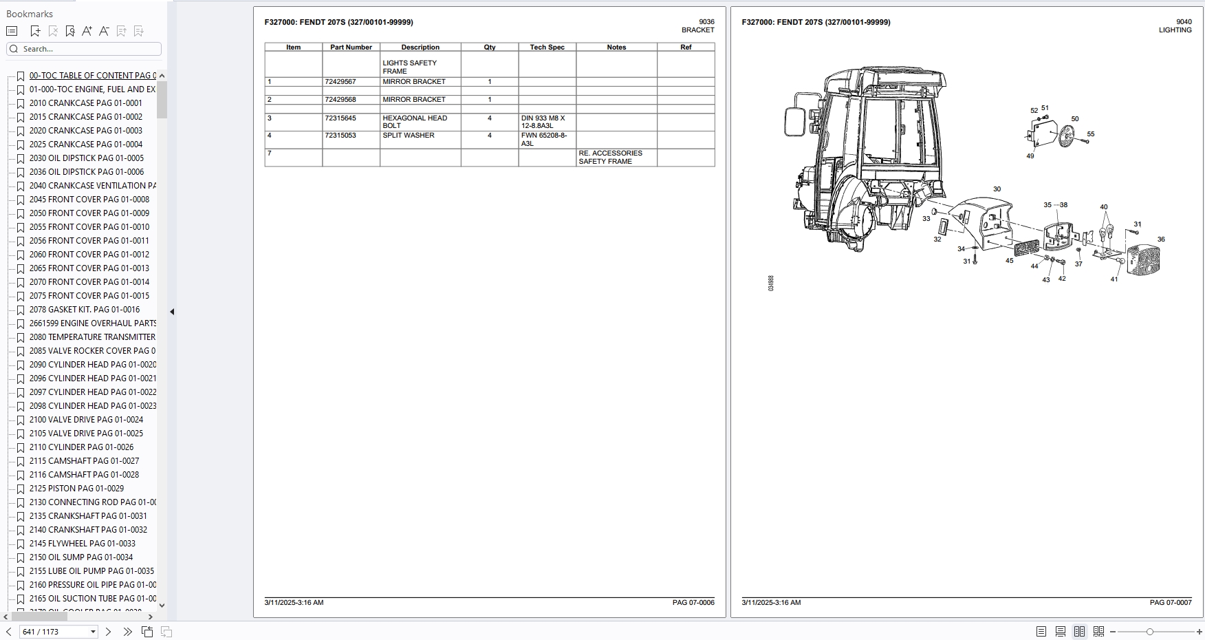 Fendt 207S 327 (00101-99999) Part Catalog_3