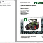 Fendt 500 Vario Gen3 VIN 439 440 441 442 ## 00101 Hydraulic Circuit Diagram 712691