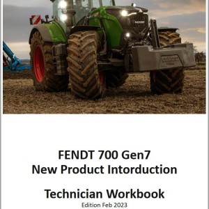 Fendt 700 Gen7 Technician Manual 2023