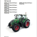 Fendt 714 716 718 720 722 724 Vario S4 Maintenance Manual EN