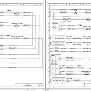 Fendt 900 MT S4 (T1-17, Stage 4f) VIN xxxF09xxxJxxx1001 Electrical Schematic 539440