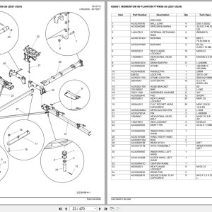 Fendt Momentum 60 Planter FTPM36-20 2021-2024 Part Catalog