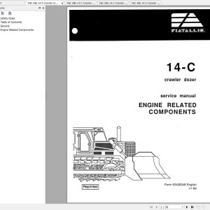 Fiat Allis 14-C Service Manual