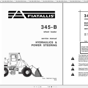 Fiat Allis 345B Service Manual