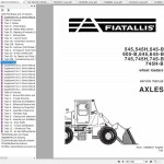 Fiat Allis 545 545H 545B Service Manual