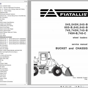 Fiat Allis 645 Service Manual 73058627