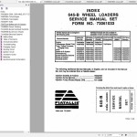 Fiat Allis 645B 605B Service Manual 73061033