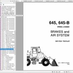 Fiat Allis 645B 605B Service Manual 73061033