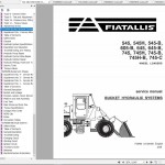 Fiat Allis 645B 605B Service Manual 73061033