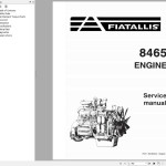 Fiat Allis 8465 Engine Service Manual 60406543