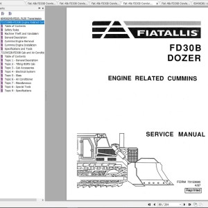 Fiat Allis FD30B Service Manual