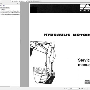 Fiat Allis FE18 FE20 FE28 Service Manual