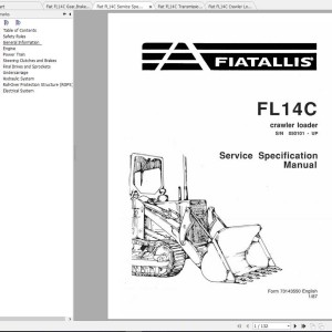 Fiat Allis FL14C Service Manual