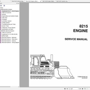 Fiat Allis FL20 Service Manual