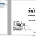 Fiat Allis FR40 FD40B Service Manual 73158173