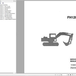 Fiat FH120 Service Manual 73158518