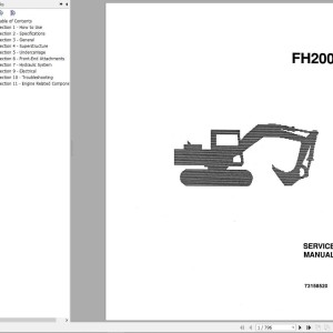 Fiat FH200 Service Manual 73158520