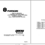 Fiat Trattori 466-566-666-766 55-66 60-66 70-66 80-66 Workshop Manual