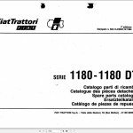 Fiat Trattori Series 1180 - 1180 DT Spare Parts Catalog 60314239