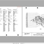Fiat Trattori Series 1380-1380 DT Spare Parts Catalog 60314240