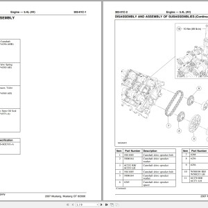 Ford Engines 2007 Series Workshop Manual PDF