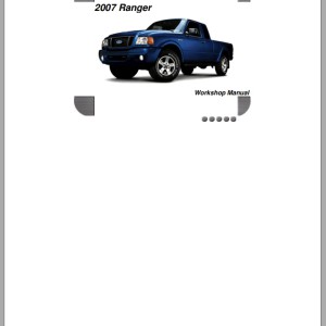Ford Ranger 4Ltr 2007 Engine And AT Transmissions Workshop Manual PDF