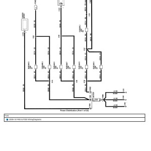 Ford Truck F450 F550 Electrical Wiring Diagrams 2008 - 2010