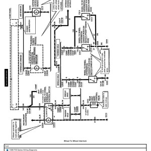 Ford Truck FB Series Electrical Wiring Diagrams 1998