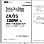 Hitachi DEUTZ TCD PDF Engine Parts Catalog