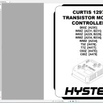 Hyster Class 4 Internal Combustion Engine Trucks Service Repair Manuals Updated 12.2023