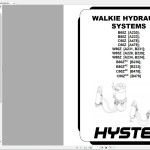 Hyster Class 4 Internal Combustion Engine Trucks Service Repair Manuals Updated 12.2023