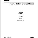 JLG Forklift 79.0 GB Collection Operation & Service Manual, Parts Catalog, Schematic