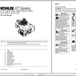 Kohler Engine 1.45 GB PDF Operators Maintenance, Service Manual