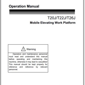 LGMG Collection 3.61 GB Service Manual,Operation & Maintenance Manual