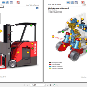 Raymond Collection 11.97 GB Service & Parts Manual, Schematics Update 2020