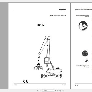 Sennebogen Collection 982 MB Operation and Maintentce Instructions PDF