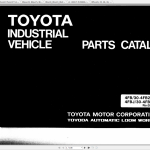 Toyota Forklift 10.6 GB PDF Collection Parts Catalog 2022