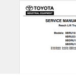 Toyota Forklift 16.5 GB PDF Repair Manual Parts Catalog Diagrams 2022