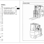 Toyota Forklift 16.5 GB PDF Repair Manual Parts Catalog Diagrams 2022