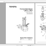Toyota Forklift 431 MB Collection Parts Catalog PDF