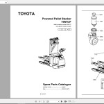 Toyota Forklift 431 MB Collection Parts Catalog PDF