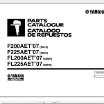 Yamaha Marine Outboards Models PDF Service Manual, Parts Catalog 1.03 GB PDF
