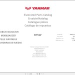 Yanmar Collection Full 13.0 GB PDF Service Manual, Parts Catalog