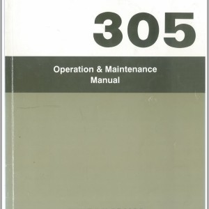 Furukawa 305 Operation and Maintenance Manual 337992-00101