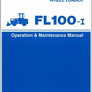Furukawa FL100-1 Operation and Maintenance Manual 337992-00100
