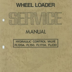 Furukawa FL120A FL150 FL170A FL230 Hydraulic Control Valve Service Manual 312993-M5100